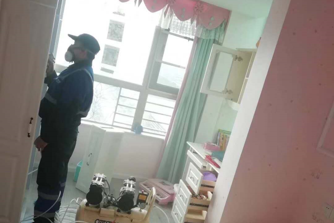 成都新都佳乐国际新房装修除甲醛案例