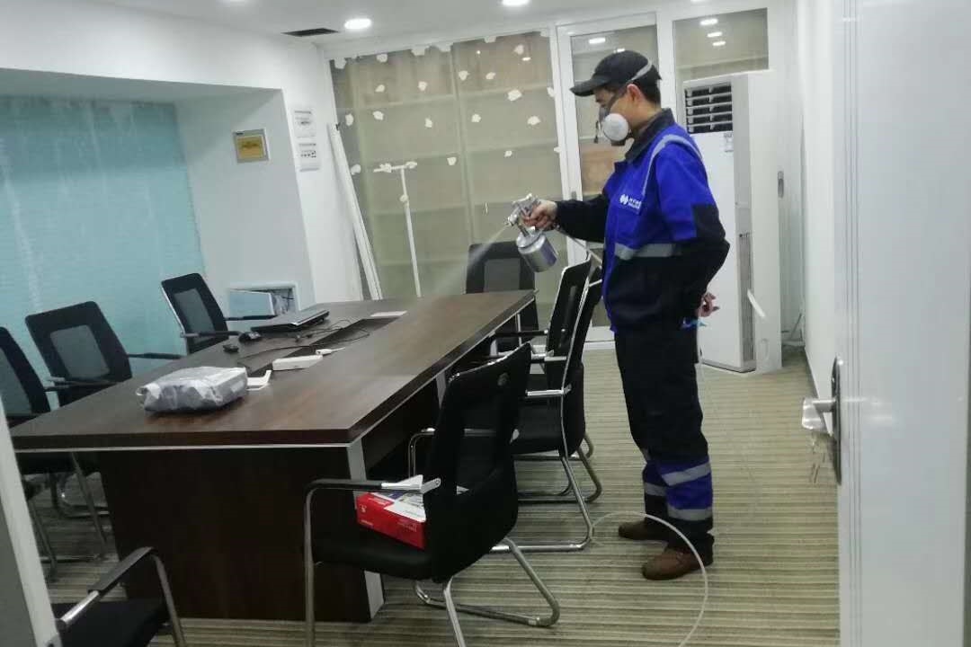 成都锦江九玺福珠宝公司新办公室除甲醛案例
